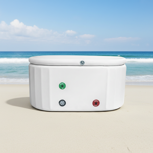 Bañera Inflable Individual de PVC Vanace para Terapia de Inmersión en Frío, Portátil, Plegable, de 60 Galones o Más, para Recuperación al Aire Libre, con Accesorios para Fitness - Product Image 1