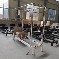 En gros, Reformer Pilates Cadillac Professionnel de Luxe en Aluminium, Multifonctionnel, Dynamique, pour Musculation, avec Lit Trapeze Complet pour le Renforcement du Core