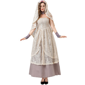Mujeres Cosplay disfraz de Halloween Horror fantasma muerto <span class=keywords><strong>cadáver</strong></span> Zombie vestido de novia - Product Image 2