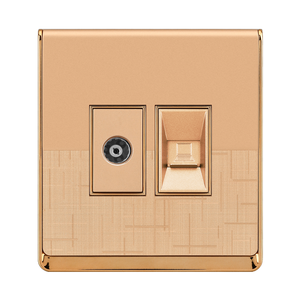 Presa Multifunzione PC Golden One Yuan a Cinque Fori, 1 Gang <span class=keywords><strong>5</strong></span> Pin con Indicatore 16A, Nuovo Design, Vendita Diretta dalla Fabbrica - Product Image 6