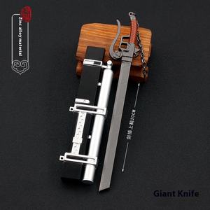 Attack on Titan Eren's Dual Blades 20cm Full Metal de dos piezas Craft Sword Model Set Anime Collectible 20cm Anime Weapon Sword - Product Image 6
