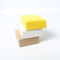 Caja de envío de correo de avión impreso personalizado con muestra gratis, caja de avión de papel de embalaje de cartón corrugado de nuevo diseño