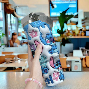 แก้วน้ำสแตนเลสลายอนิเมะขนาด 30 ออนซ์ พิมพ์ลาย UV กันลื่น จัดส่งใน 2 วันในสหรัฐอเมริกา สำหรับเครื่องดื่มส่งเสริมการขาย - Product Image 5
