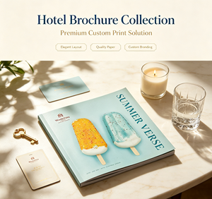 Catálogo Trimestral a Todo Color para Hotel Cinco Estrellas, Impresión Offset, Laminado Mate, Recubrimiento UV Localizado, Cubierta de Papel, Encuadernación Perfecta - Product Image 1