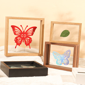 Cornice Fotografica Trasparente Bifacciale Creativa da Tavolo, Cornice Stereo per Foto Fai-da-Te, Supporto per Cornice Fotografica Trasparente - Product Image 3