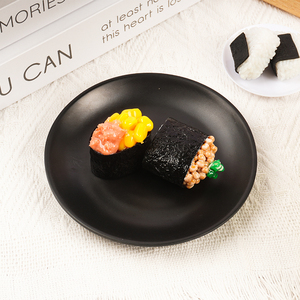 Figuras de Anime Japonés al por Mayor, Miniaturas de Plástico DIY Gunkan Sushi, Figuritas para Decoración de Pasteles, Regalo Divertido, Simulación de Sushi - Product Image 4