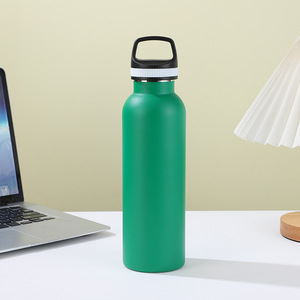 500ml/600ml Customized Reusable Stainless Steel Vacuum Water <b>Bottle</b> Powder Coated Camping 24 Hours Thermal Insulation Portable - Product Image 3