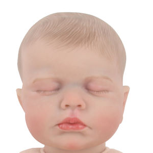 En kaliteli toptan için yeniden doğmuş tombul bebekler tam vücut silikon yumuşak oyuncak gerçekçi bebek kızlar için gerçek yumuşak dokunmatik hediye - Product Image 4