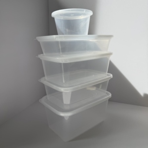 Envío Rápido, Caja de Almuerzo Rectangular Desechable de PP de Grado Alimenticio con Tapa para Ensaladas y Fideos, Empaque Transparente Personalizable - Product Image 4
