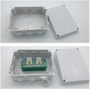 Caja de empalme Universal para proyectos eléctricos, carcasa de plástico ABS a prueba de polvo, impermeable IP65, color blanco, 15,7x13,8x4,7 pulgadas - Product Image 5