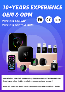 EKIY 2025 2 en 1 Mini AI BOX inalámbrico CarPlay Android <span class=keywords><strong>Auto</strong></span> Box Dongle inalámbrico Carplay adaptador Carplay inalámbrico Android <span class=keywords><strong>Auto</strong></span> - Product Image 6