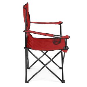Fauteuil pliant portable d'extérieur en tissu Oxford et métal pour la pêche, la plage, le camping, les pique-niques – Chaise de plage pliable, équipement de loisirs - Product Image 4