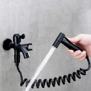 Хит продаж, черный смеситель для чистки туалета - Product Image 2