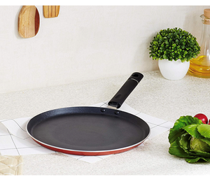 Sartén Plana Antiadherente de Aluminio Premium de 260 mm/280 mm, Base Compatible con Inducción, Diseño Ecológico Estilo Campestre, Apta para Horno y Lavavajillas - Product Image 4