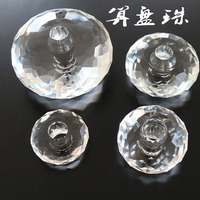 Boule de cristal suspendue colorée Boule de lustre en verre