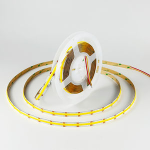 Tira de Luces LED COB de Color Blanco Ajustable, 608 LED, 2700K a 6500K, 24V, Tira LED COB Ajustable CRI95, Tira LED de Dos Colores - Product Image 1