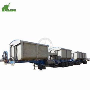 Hidrolik superlink damper yandan boşaltma satılık çift römork çekme damperli römork 07 - Product Image 6