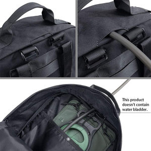 Customizable Logo Small <strong>Rucksack</strong> Backpack with PVC Lining for Camping and Hiking - Product Image 2
