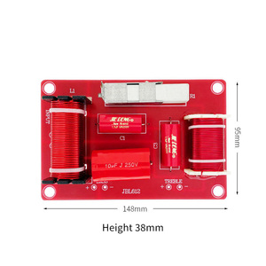 มืออาชีพTweeterวูฟเฟอร์เบสลําโพงความถี่Divider Hi-fiเสียงCrossover 2 Way 350W WEAH <span class=keywords><strong>612</strong></span> - Product Image 4