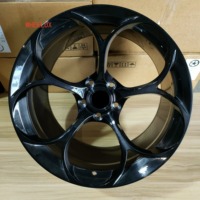 Jantes de voiture forgées sur mesure de 17, 18, 19, 20, 21, 22, 24 pouces, PCD 4*100, 5*114.3, 5*108 pour Alfa Romeo/Renault/Citroën/Peugeot
