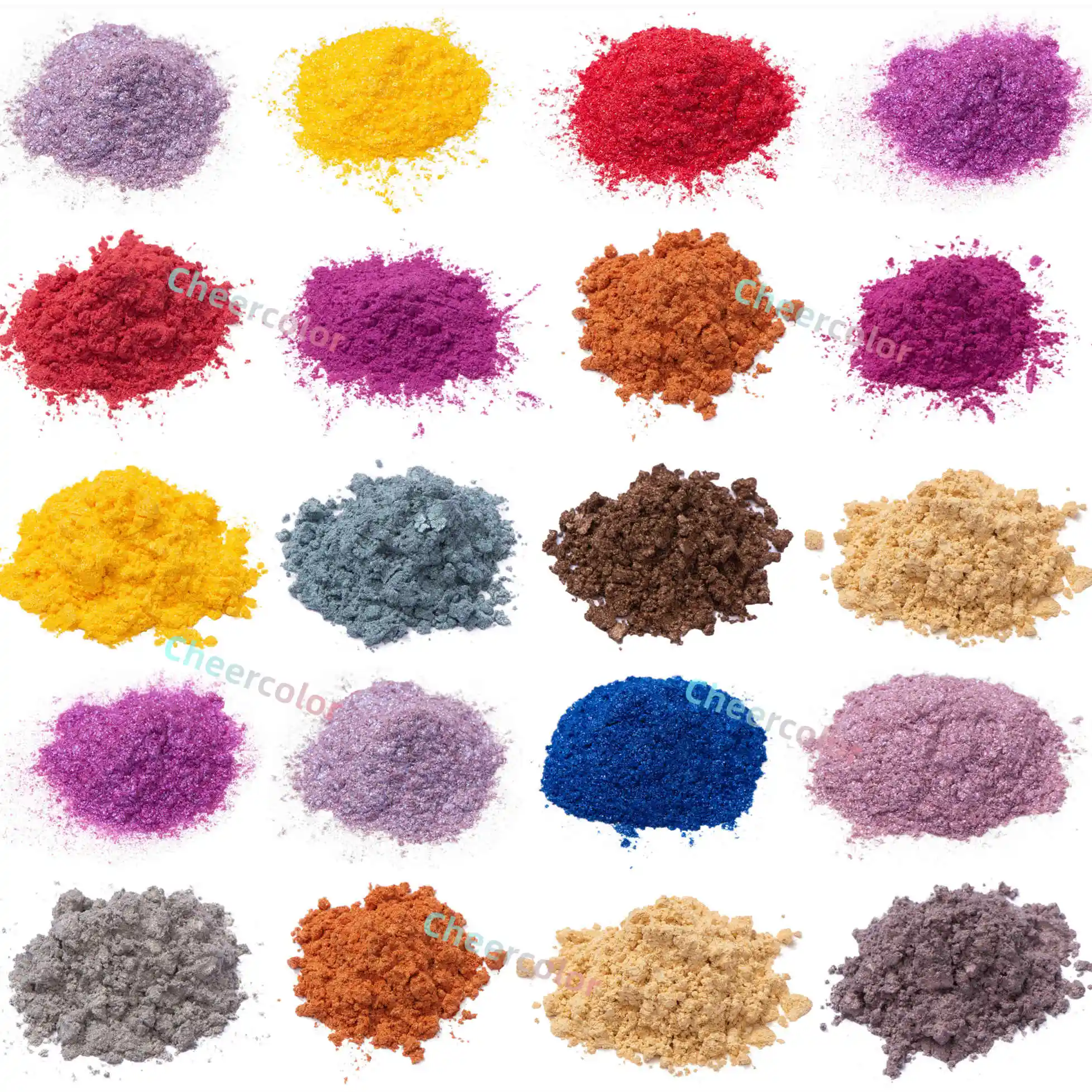 400 + Modellen Optioneel Cosmetica Shift Glitter Chrome Mica Poeder Glitter Parels Poeder Pigment Voor Oogschaduw Markeerstift