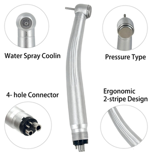 Turbine <span class=keywords><strong>dentaire</strong></span> à grande vitesse, tête standard, appareils dentaires portatifs pour l'assistance chirurgicale <span class=keywords><strong>dentaire</strong></span>, connecteur 4 trous - Product Image 2