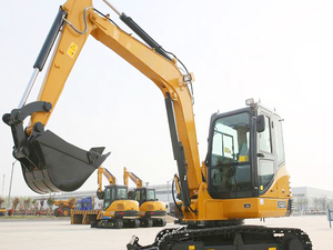 Nouvelle mini-excavatrice sur chenilles hydraulique XE55U de 5,5 tonnes avec godet de 0,2 m, puissance de 41,8 CV, haute efficacité et conformité EPA - Product Image 6