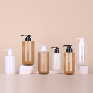 ขวดปั๊ม PET ฝ้าสีน้ำตาลขนาด 500 มล. ปรับแต่งได้ พร้อมส่ง สำหรับผลิตภัณฑ์ดูแลผิวกาย เจลทาไหล่ - Product Image 2