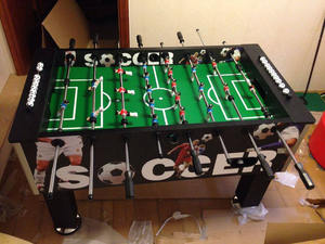 Table de football intérieure en MDF de grande taille pour baby-foot et baby-foot Kicker Table de jeu de football bon marché - Product Image 5