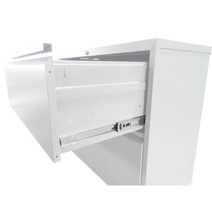 Thép 4 ngăn kéo tủ hồ sơ với khóa kim loại dọc Tủ hồ sơ nhỏ - Product Image 6