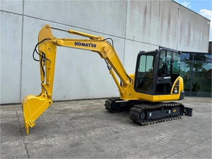 Excavatrices sur chenilles Komatsu PC56 d'occasion, Komatsu 56 d'occasion d'origine japonaise, matériel de terrassement Komatsu 56 d'occasion - Product Image 5