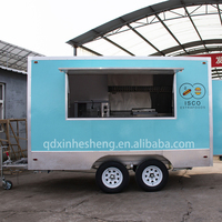 Food Van/Remorque alimentaire mobile/Food Truck Party Bus Nouvelle rue multifonctionnelle conçue en plein air personnalisée
