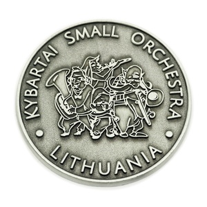 Recuerdo marino personalizado, <span class=keywords><strong>monedas</strong></span> de desafío de Metal antiguo conmemorativo, antiguo, plateado, coleccionable, <span class=keywords><strong>2</strong></span> euro, a la <span class=keywords><strong>venta</strong></span> - Product Image 5