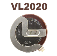 Pines de Repuesto VL2020 de 105 Grados + Batería Recargable de +3V para Llave de Coche BMW