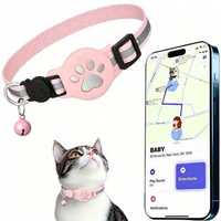 Collier GPS pour chat, traceur Bluetooth, localisateur, sangle de cou réfléchissante et étanche pour animaux de compagnie, vente en gros OEM