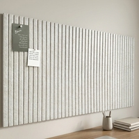 Fabricant en gros de panneaux muraux multifonctionnels en liège et feutre, carrés, 48x24 pouces, épaisseur personnalisée, pour décoration artistique et messages