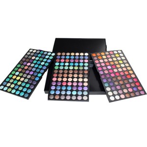 Popfeel Palette de fards à paupières 252 couleurs 3 panneaux – Maquillage en poudre, stick, pâte et émulsion pour les yeux - Product Image 3