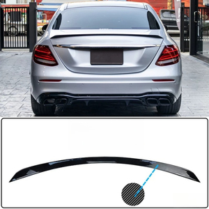 ชิ้นส่วนตกแต่งปีกหลังรถยนต์สำหรับ Mercedes Benz E-Class E300 E350 E63 AMG 2016-2020 สปอยเลอร์หลังภายนอกรถยนต์ - Product Image 4