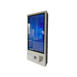 Vloerstandaard Of Aan De Muur Gemonteerde Self-Service Touchscreen <span class=keywords><strong>Pos</strong></span> <span class=keywords><strong>Terminal</strong></span> Kiosk Betalingskiosken Bestellen Self-Out Kiosk Restaurant - Product Image 3