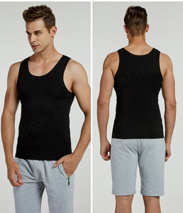 Camisetas sin mangas para hombre, chalecos ajustados, camisetas deportivas, camisetas de Modal de ocio, Camisetas interiores básicas, camisetas de gimnasio, Camisetas interiores informales - Product Image 3