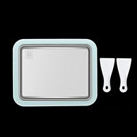 Plaque à glace portable de qualité alimentaire, non électrique, mignonne, en acier inoxydable 304, pour enfants
