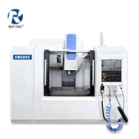 Centre d'usinage vertical haute précision VMC855 3 axes |   Fraiseuse CNC FANUC BT40 8000 tr/min pour pièces métalliques