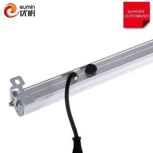 Projecteur mural linéaire LED étanche IP65 en aluminium 24W DMX RGB 100cm 1800-8000K Ra80 2300lm - Product Image 2