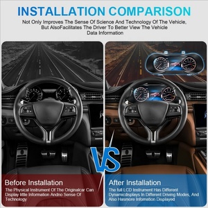 NaviHua New 12.3 Inch <b>Car</b> Digital Cluster <b>for</b> Maserati Quattroporte 2013 2023 Auto LCD Dashboard <b>Speedometer</b> Virtual Cockpit - Product Image 3