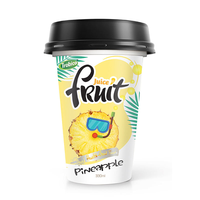 Aangepaste smaakverpakkingen OEM Fruitdrank Vers Gemaakt Tropisch Mango Vruchtvlees Sap