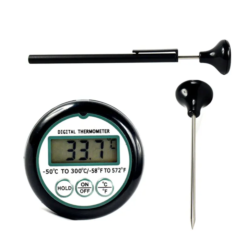 Digital LCD Monitors Portable Food Cooking Milk Meat BBQ Coffee Probe Thermometer Testing Kitchen Tools Electronic Test Gauge