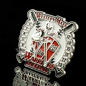 Insignias de solapa profesionales personalizadas, al por mayor, con purpurina, de béisbol - Product Image 6