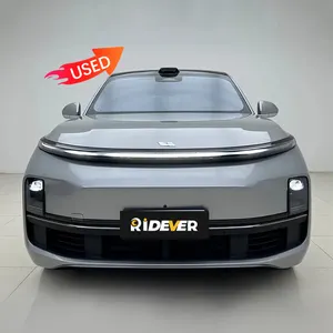 Carro usado bem conhecido Dubai Li Auto L9 para uso familiar de luxo em segunda mão, preço barato, estoque de SUV na China, revenda por fornecedor de carros EV usados