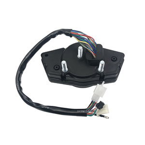 Retro LCD Digital Odometer <strong>Speedometer</strong> Tachometer Gauge Motorcycle Universal - Product Image 5