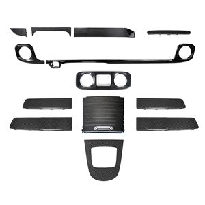 2025 W465 G63 G500 Interior Dry Carbon Fiber <b>Kits</b>-Glossy Twill <b>Weave</b> Accurate 1:1 Fitment - Product Image 1